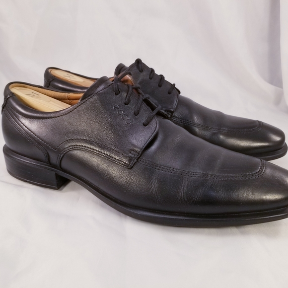 Men\'s Black Leather Dress DOCTOR Shoes BY ECCO